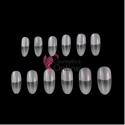 Tipsuri 504 bucati Transparente Refolosibile Smart Forms pentru Acryl Gel, Polygel, art TPS69BB Oval 